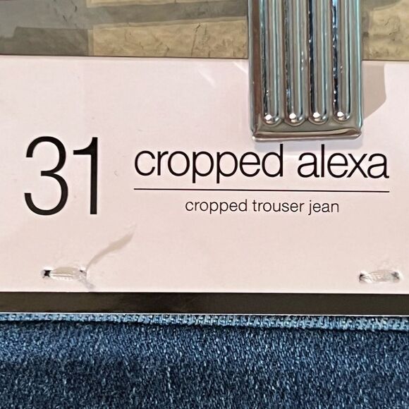 7 for all mankind “cropped Alexa” 🤰🏻maternity 🤰🏾jeans 🔥 SIZE 31 - Picture 2 of 5